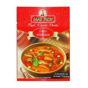 MAE PLOY PASTA DE CURRY VERMELHO 50G