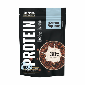 GRANO SQUARE CRISPIES HIGH PROTEIN CHOCO CRUNCHY 180G