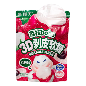JIANGMEN BALA DE GOMA 3D SABOR LICHIA 75G