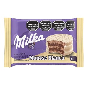 Alfajor Triplo Milka Mousse Branco – 55 g